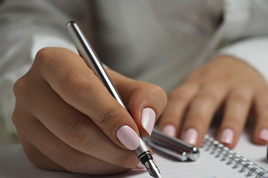 doctor writing down notes